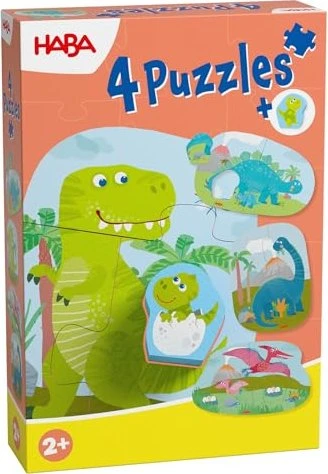 HABA 4 erste Puzzles - Dinos