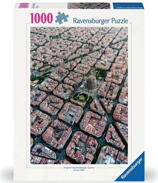 Ravensburger Puzzle Barcelona von Oben