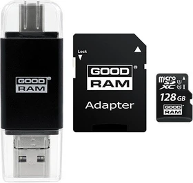 goodram M1A5 R60 128GB Kit, UHS-I, Class 10