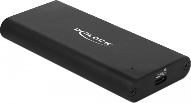 DeLOCK USB 3.1 Gen 2 External Enclosure, USB-C 3.1