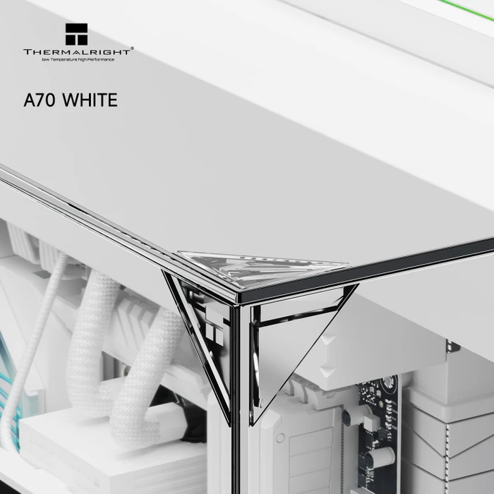 Thermalright A70 White, weiß, Glasfenster