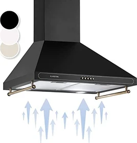 Klarstein Victoria 60 Wand-Dunstabzugshaube schwarz