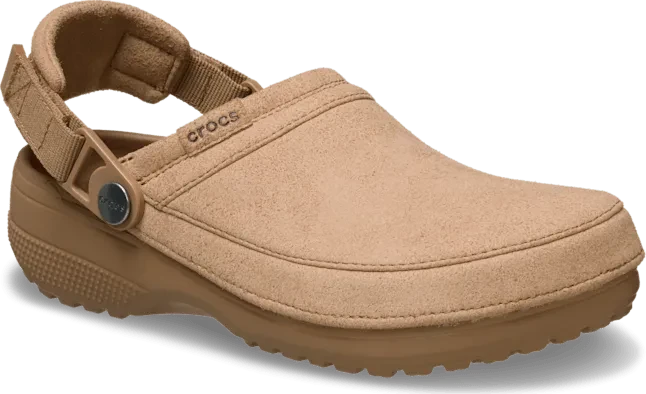 Crocs Classic Crafted Vegan Suede Clog milk chocolate