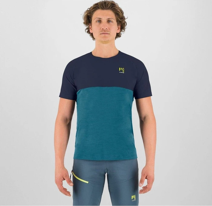 Karpos Cimonega Funktionsshirt kurzarm larkspur/outer space (Herren)