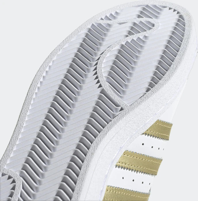 adidas Superstar cloud white/gold metallic (Damen)
