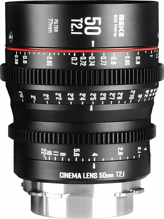 Meike 50mm T2.1 Super 35 Prime Cinema für PL