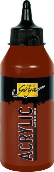 Kreul Solo Goya Acrylic Acrylfarbe, dunkelbraun, 250ml