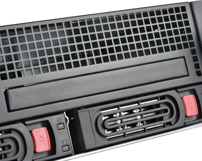 SilverStone RM21-304, Rackmount Storage, schwarz/grau, 2HE, ATX