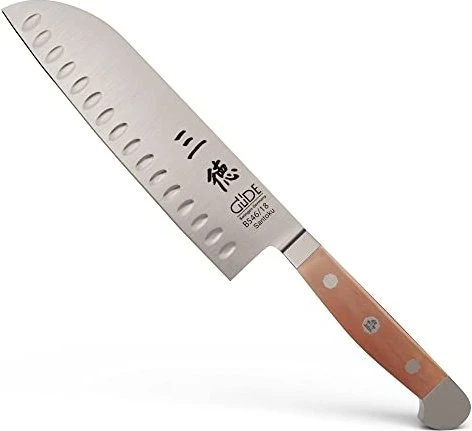 Güde Alpha Birne Santokumesser mit Kullen 18cm
