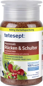 Tetesept Rücken & Schulter Badesalz, 600g