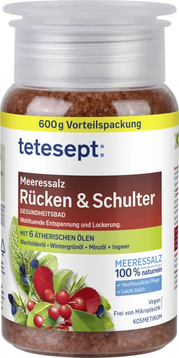 Tetesept Rücken & Schulter Badesalz