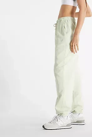 New Balance Athletics French Terry Trainingshose lang natural mint (Damen)