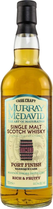 Murray McDavid Mannochmore Rich & Fruity Port Finish 700ml