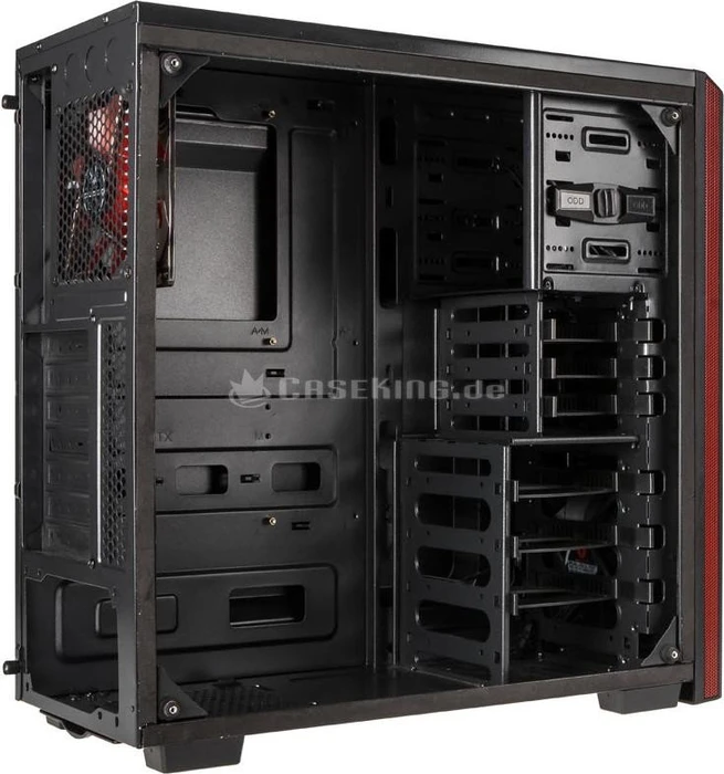 BitFenix Nova TG schwarz, Glasfenster