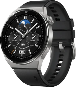 Huawei Watch GT 3 Pro Titanium 46mm Black Fluorelastomer