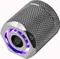 Nanoxia LED Fitting G1/4" auf 16/13mm, UV beleuchtet, vernickelt Vorschaubild