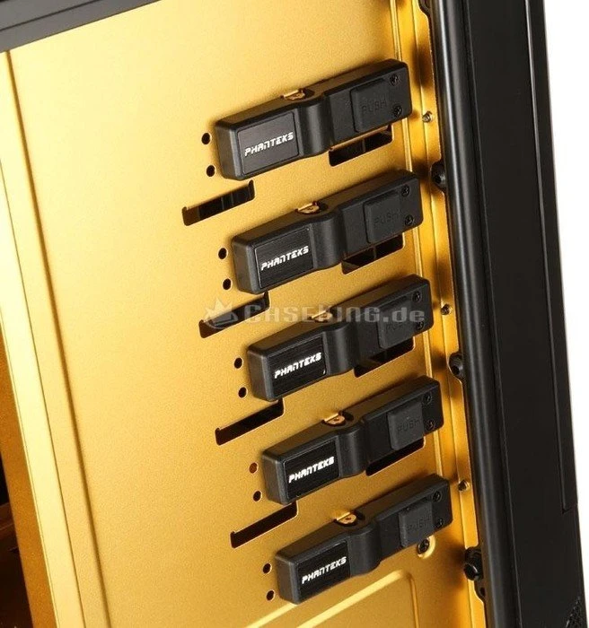Phanteks Enthoo Primo schwarz/gold, Acrylfenster