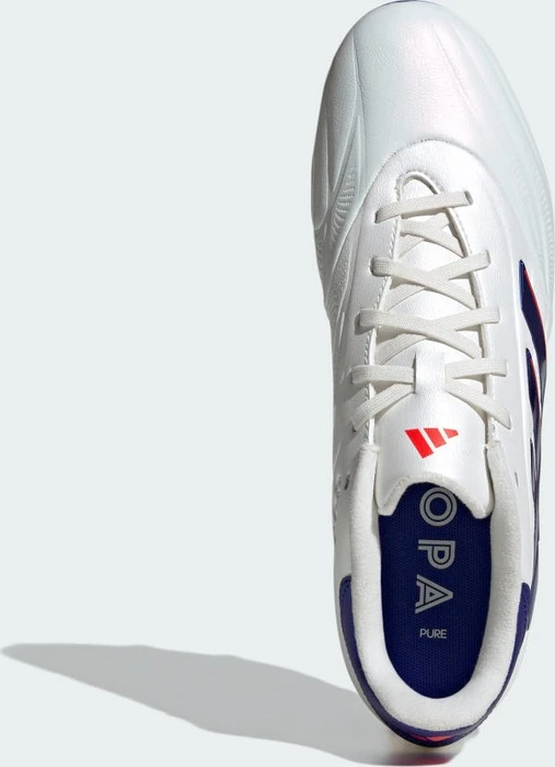 adidas Copa Pure II League FG cloud white/lucid blue/solar red