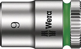 Wera 8790 HMA Zyklop Außensechskant Steckschlüssel 1/4", 9x23mm