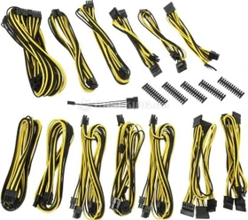 BitFenix Alchemy 2.0 SSC-Series Kabel Kit für Netzteile, schwarz/gelb (BFX-ALC-SSCKY-RP)