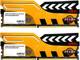 GeIL EVO Forza AMD Edition gelb UDIMM 8GB Kit, DDR4-2400, CL16-16-16-36