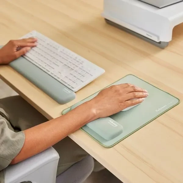 Fellowes Breyta Keyboard Wrist Rest, Handballenauflage (Tastatur), grün