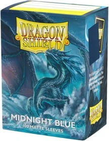 Dragon Shield Matte Sleeves Standard midnight blue, 100 Stück
