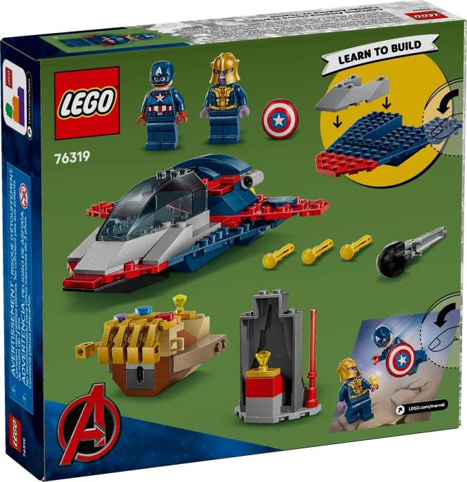 LEGO Marvel Super Heroes Spielset - Captain America vs. Thanos