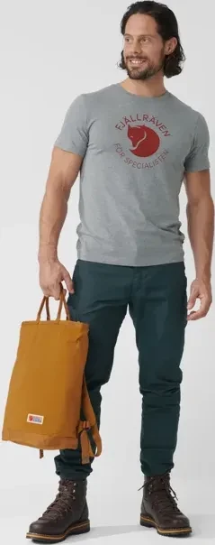 Fjällräven Fox Funktionsshirt kurzarm grey melange (Herren)