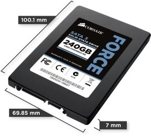 Corsair Force 3 F240 - Notebook Upgrade Kit 240GB, 2.5" / SATA 6Gb/s