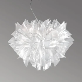 Slamp Veli Suspension Medium Hängeleuchte transparent