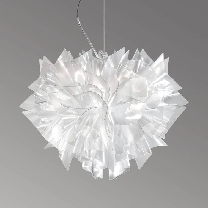 Slamp Veli Suspension Medium Hängeleuchte transparent