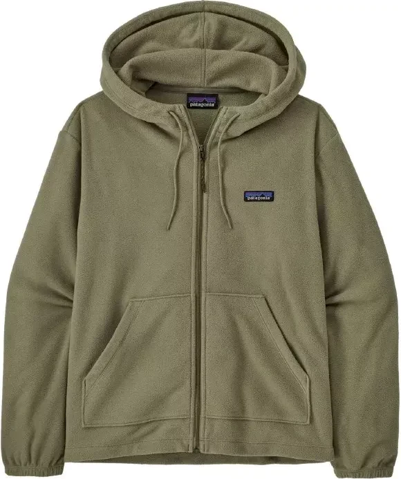 Patagonia Micro D Fleece Hoodie river rock green (Damen)