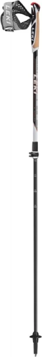 Leki Instructor Lite Nordic Walking Stöcke dark anthracite/silvergrey/bright red