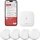 X-Sense SWS0A41 Wasserleckmelder, inkl. Basiststation, Wassermelder, 4er-Pack