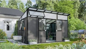 Vitavia Kosmos 7800 Gerätehaus schwarz/anthrazit