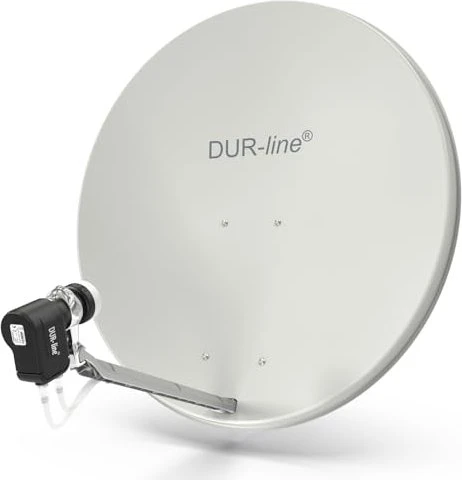 Dura-Sat Dur-line Select 85/90 G + Ultra Twin LNB 2 Teilnehmer Set