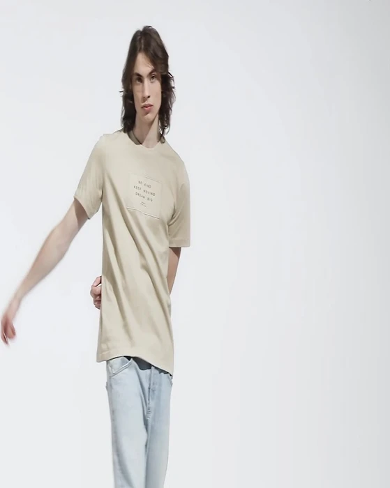 adidas Sportswear Lounge T-Shirt kurzarm wonder beige (Herren)