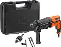 Black&Decker BEHS01K Elektro-Bohr-/Meißelhammer inkl. Koffer + Zubehör