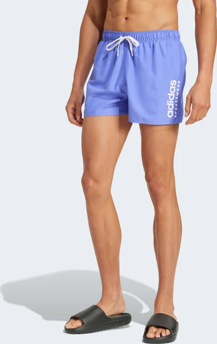 adidas Essentials Logo CLX Badeshorts cobalt blue (Herren)