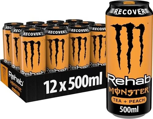 Monster Energy Rehab Peach 12x 500ml