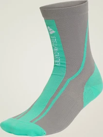 adidas by Stella McCartney Crew Socken dove grey/bright green/white (Damen)