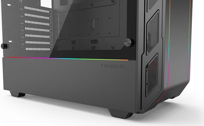 Phanteks Eclipse P350X schwarz, Glasfenster