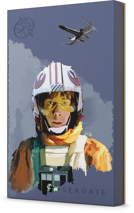 Seagate FireCuda Gaming HDD - Luke Skywalker Special Edition, 2TB, +Rescue, USB 3.0 Micro-B