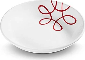 Gmundner Keramik Pur geflammt Suppenteller 20cm rot