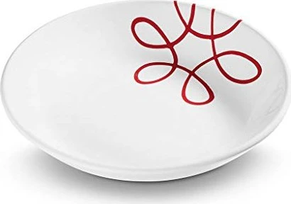 Gmundner Keramik Pur geflammt Suppenteller 20cm rot