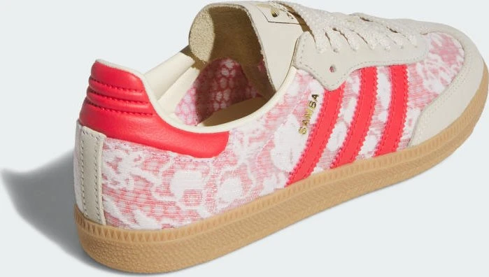 adidas Samba OG x Liberty London cloud white/cream white/better scarlet