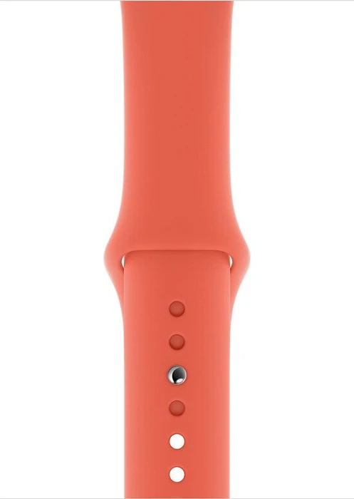 Apple Sportarmband S/M und M/L für Apple Watch 44mm clementine