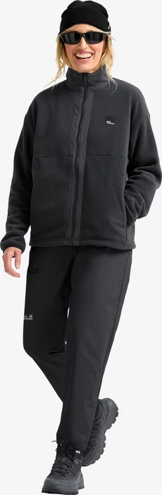 Jack Wolfskin Prelight Trail Hose lang schwarz (Damen)