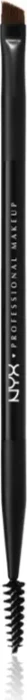 NYX Pro Dual Brow Angled Augenbrauenpinsel
